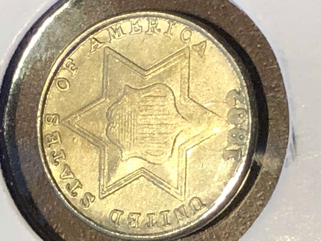 1862-Trime-~2x-Overweight,-Interesting-Attributes,-Struck-On-Foreign-Coin-?